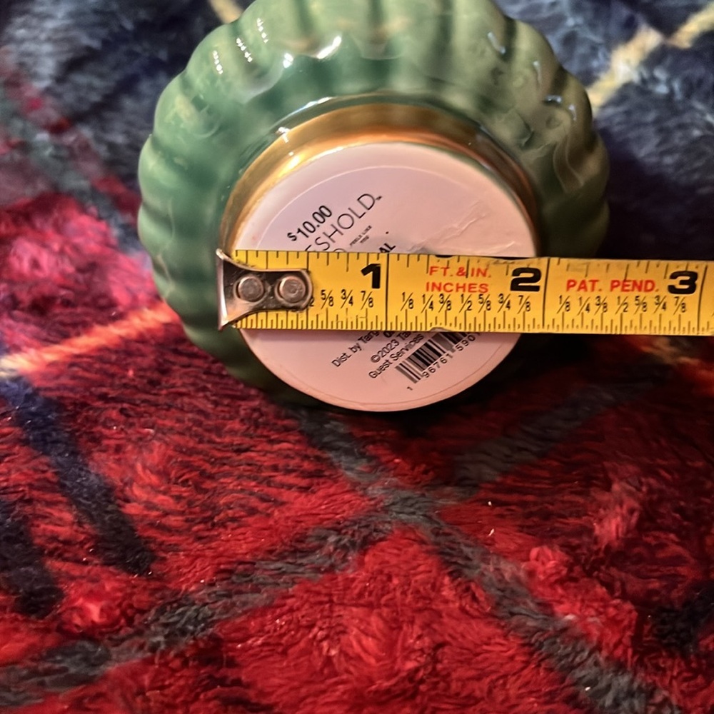 Green Ceramic Tree Accent - Picture 2 of 4